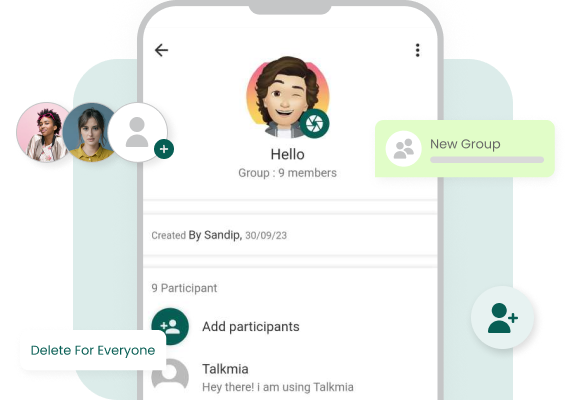 Group Management using Mighty Chat's Chatting Feature